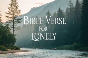 bible verse for lonely