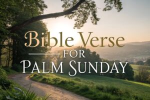 bible verse for palm sunday